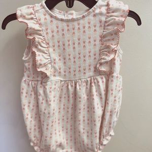Janie & Jack Pineapple Bubble Romper